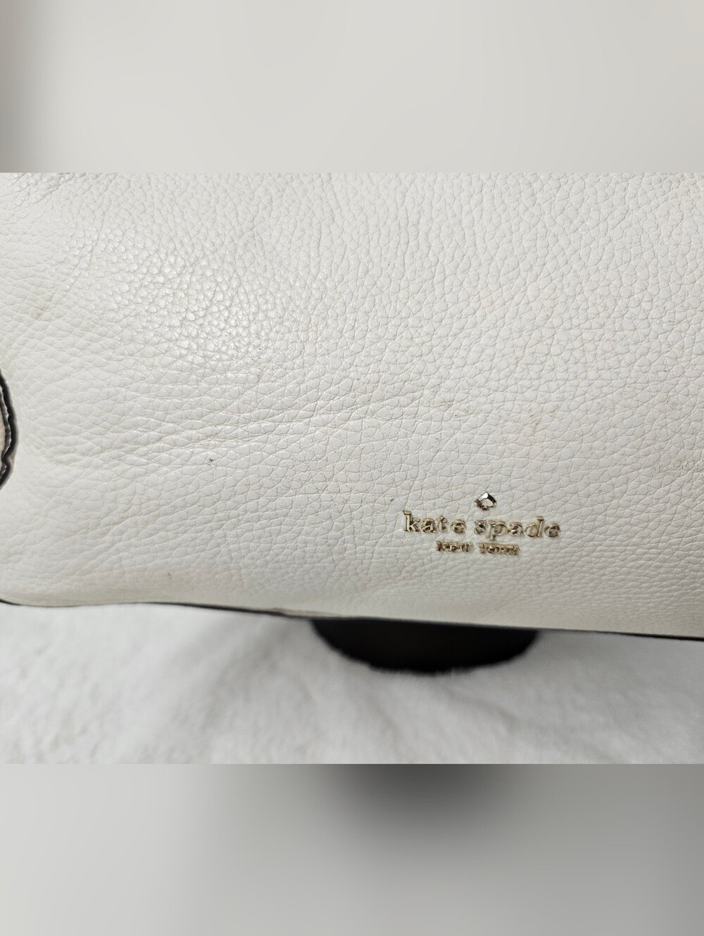 Kate Spade Leila Colorblock Tripe Compartment Pebbled Leather Shoulder Bag - Picture 2 of 13